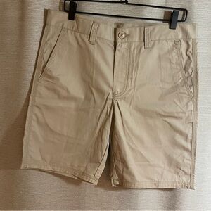 John Varvatos U.S.A. Men's Sandstone Chino Shorts Size 32 NWT Neutral‎ Khaki